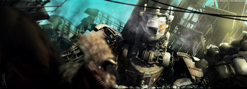 Illustration for article titled Robot Factories Are Where Shiny Gun Arms Are Made